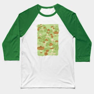 Mushroom Forest Baseball T-Shirt